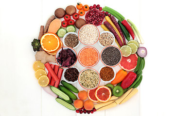 Image showing Super Food for Healthy Living