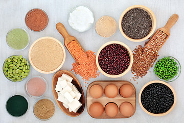 Image showing Health Food with High Protein Content