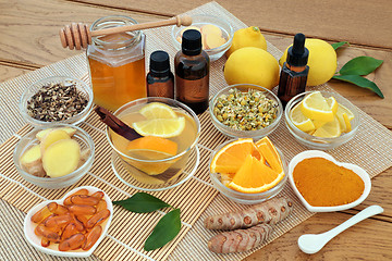 Image showing Alternative Medicine for Cold and Flu Remedy