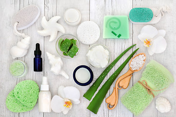 Image showing Natural Skincare Beauty Treatment 