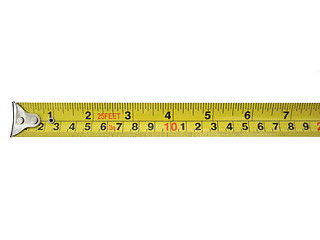 Image showing Tape measure isolated.