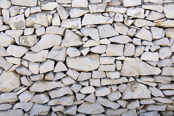 Image showing Dry stone wall