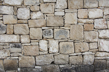 Image showing Dry stone wall