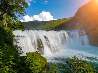 Image showing waterfalls