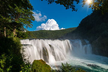 Image showing waterfalls