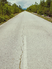 Image showing countryside road