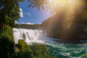 Image showing waterfalls