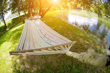 Image showing hammoc swing bed