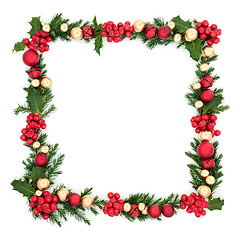 Image showing Christmas Decorative  Border