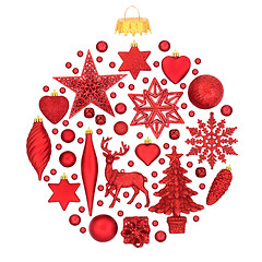 Image showing Christmas Tree Decorations