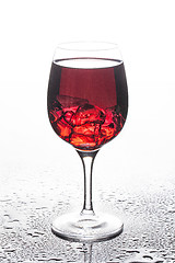 Image showing Wine And Ice