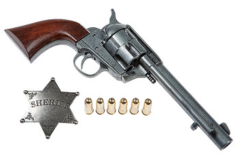 Image showing Old Revolver