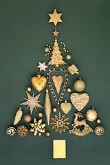 Image showing Abstract Christmas Tree