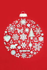 Image showing Christmas Abstract Bauble Decoration