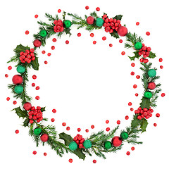 Image showing Christmas Wreath Abstract