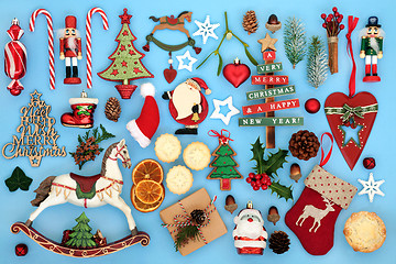 Image showing Symbols of Christmas