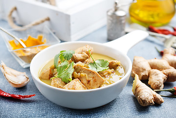 Image showing chicken curry