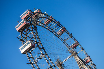 Image showing ferris wheel at Prater Vienna Austria