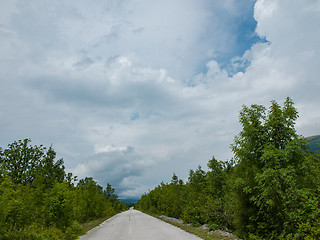 Image showing countryside road