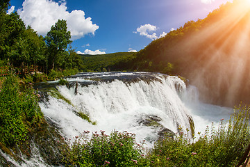 Image showing waterfalls