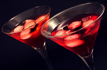 Image showing Cocktails