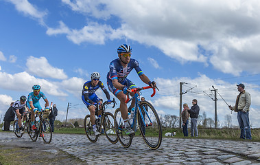 Image showing Inside the Peloton - Paris Roubaix 2016
