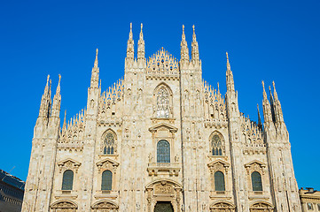 Image showing Milan Cathedral close-up. Italy