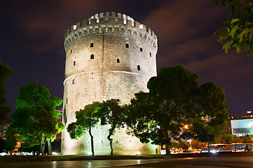 Image showing White Tower, Thessaloniki
