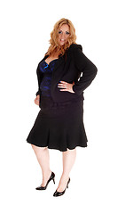 Image showing Full length image of plus size woman