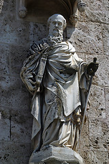 Image showing Statue of apostle St Paul