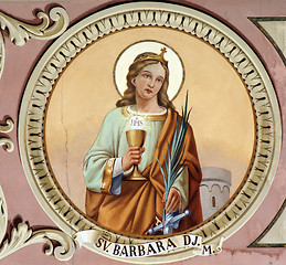 Image showing Saint Barbara