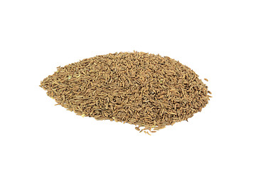 Image showing Caraway seeds on pile. 