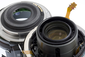 Image showing Broken photography lens
