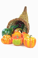 Image showing Symbols of Thanksgiving Day. 