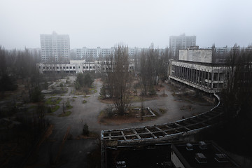 Image showing Abandoned city of Pripyat 2019