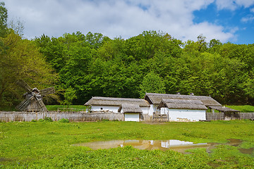 Image showing Buildings in Romanian Vilage