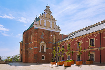 Image showing Courtyard of Castle