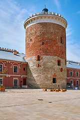 Image showing Courtyard of Castle