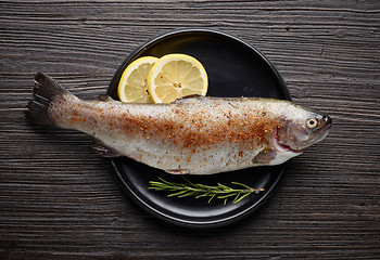 Image showing fresh raw fish