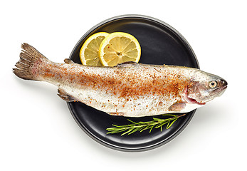 Image showing fresh raw fish