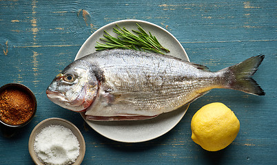 Image showing fresh raw fish