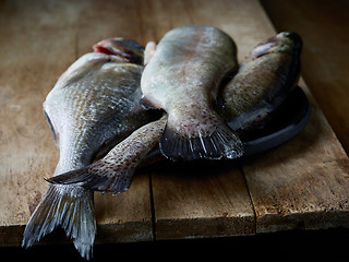 Image showing fresh raw fishes