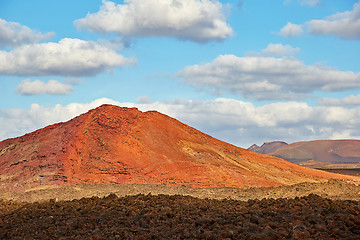 Image showing Beautiful landscape of Lanzarote Island