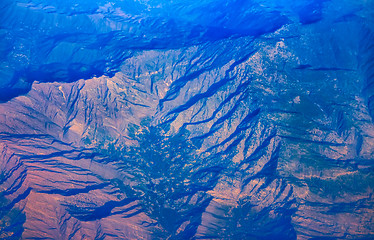 Image showing Spurs of Himalayas in middle of spring 4