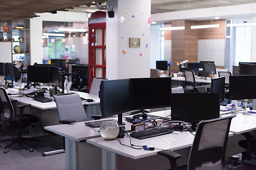 Image showing Empty Modern Office