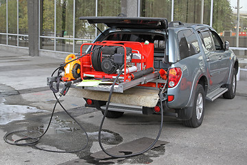 Image showing Mounted Pressure Washer