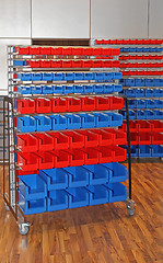 Image showing Storage Bins Cart