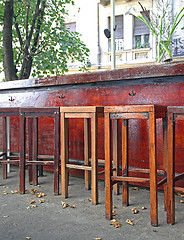 Image showing Stools Bar