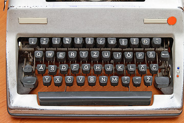 Image showing Typewriter Keyboard