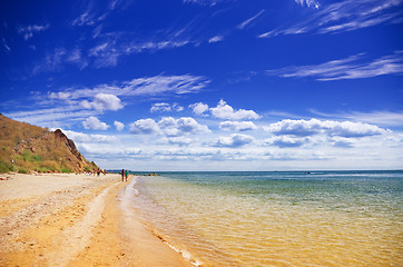 Image showing Sea and sky